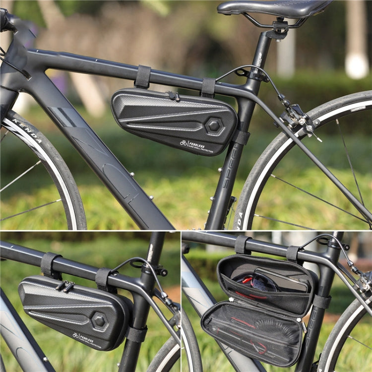 WEST BIKING YP0707257 Bicycle Triangle Bag EVA Hard Shell Bike Bag Mountain Bike Front Beam Bag Riding Equipment, WEST BIKING YP0707257