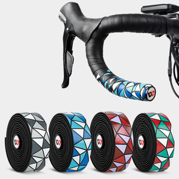 WEST BIKING YP0804045 Color PU Handlebars Stain Resistant Washable Non-Slip Bicycle Straps Cycling Accessories