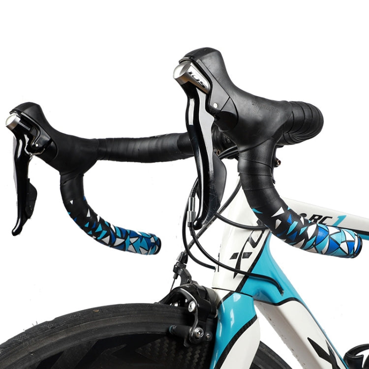 WEST BIKING YP0804045 Color PU Handlebars Stain Resistant Washable Non-Slip Bicycle Straps Cycling Accessories