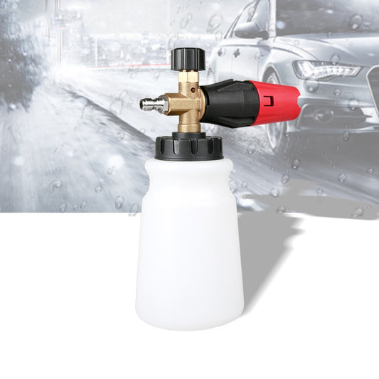 Pistolet à eau haute pression de lavage de voiture Pot en mousse PA, Pot en mousse PA flocons de neige