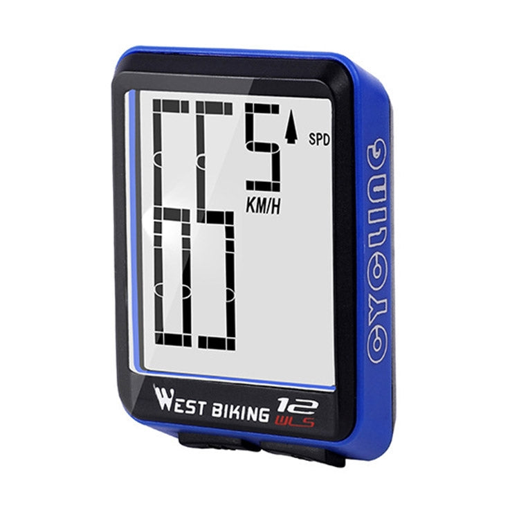 WEST BIKING Mountain Road Bike Wireless Big Character Table Big Screen Waterproof Night Light Speed Speedometer, Night Light Speed Speedometer(Green), Night Light Speed Speedometer(Black), Night Light Speed Speedometer(Red)                             ...