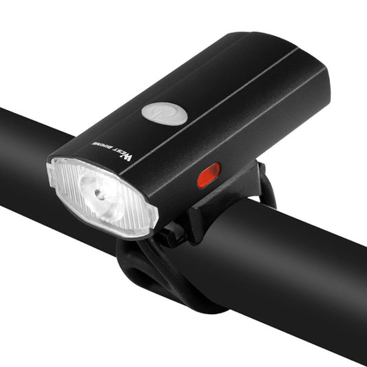 Éclairage de vélo WEST BIKING YP0701281, éclairage de casque, éclairage d'avertissement avant et arrière, équipement de VTT pour conduite de nuit avec chargement USB et éclairage latéral, YP0701281