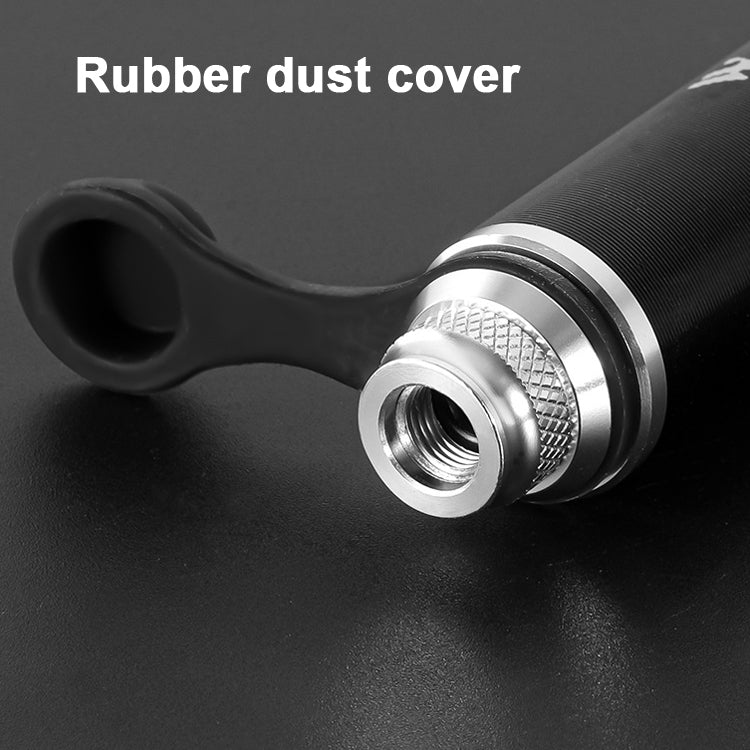 West Biking Bicycle Pump Portable High Pressure Inflators Mountain Road Car Bicycle Riding Equipment, West Biking Pump(Black), West Biking Pump(Silver)