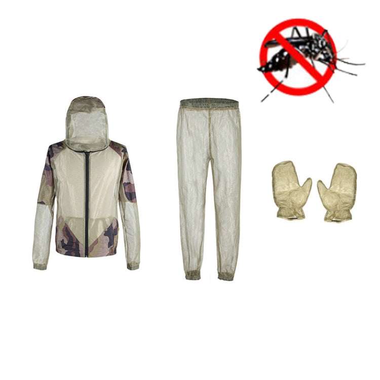 Combinaison Anti-Moustiques d'Aventure en Camping, Combinaison Anti-Moustiques Respirante en Maille pour la Pêche en Plein Air en Été, Spécifications : Pantalon Anti-Moustiques, Ensemble Complet de Trois Pièces