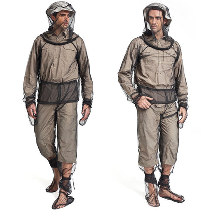 Camping Adventure Anti-Mosquito Suit Summer Fishing Breathable Mesh Clothes, Specification: