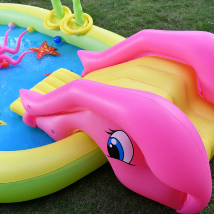 Grande piscine gonflable avec toboggan et jet d'eau en forme d'animal de dessin animé, piscine de dessin animé (petit monstre), piscine de dessin animé (dinosaure), piscine de dessin animé (toboggan fusée), piscine de dessin animé (pirate)...
