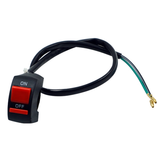 10 PCS Accessoires de Modification Moto Véhicule Tout-Terrain Double Interrupteur de Feux de Détresse Interrupteur de Contrôle de Phare LED, Double Interrupteur de Feux de Détresse