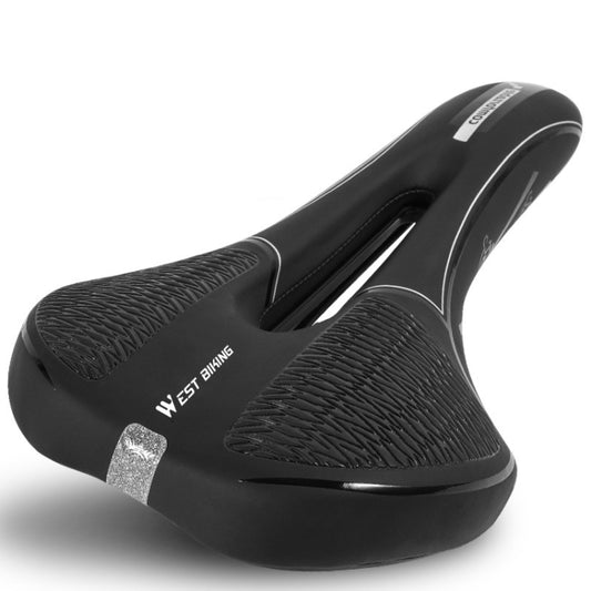 Coussin de selle réfléchissant WESTBIKING pour vélo de route et VTT, doux et confortable, accessoire d'équipement sportif et décontracté