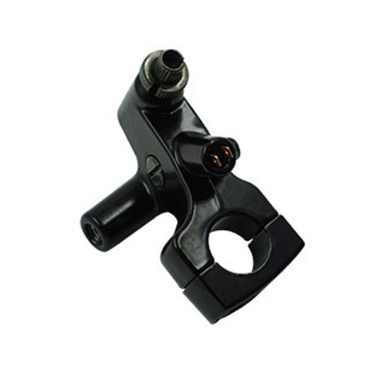 Accessoires de modification de moto, support réfléchissant, code de rétroviseur, support de guidon pour Honda VT600 / VT750 / STEED400, support de guidon (noir), support de guidon (placage électrique)