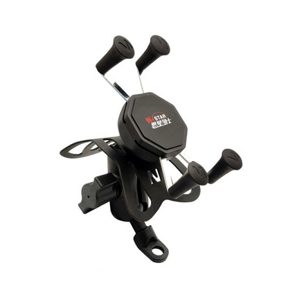 N-STAR N002 Motorcycle Bicycle Mobile Phone Bracket Riding Equipment, Large T Head, Small T Head, Large Tilted Head, Small Tilted Head, Large L Head, Small L Head, Large Long Ball Head, Small Long Ball Head