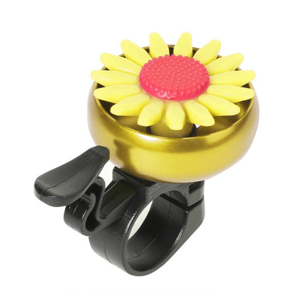 5 PCS Bicycle Bell Flower Aluminum Bell, Bicycle Bell(Yellow), Bicycle Bell(Blue), Bicycle Bell(Red)