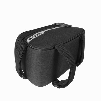 B-Soul YA249 Mountain Bike Front Beam Bag Bicycle Bag Riding Equipment Saddle Bag Upper Pipe Package, YA249 (Red), YA249 (Blue), YA249 (Black), YA249 (Gray)