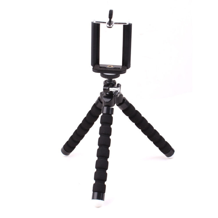 5 PCS Octopus Photography Sponge Mobile Phone Stand Portable Lazy Adjustable Vibrato Live Tripod Stand, With Phone Clip (Black), Without Phone Clip, With Phone Clip (Blue)
