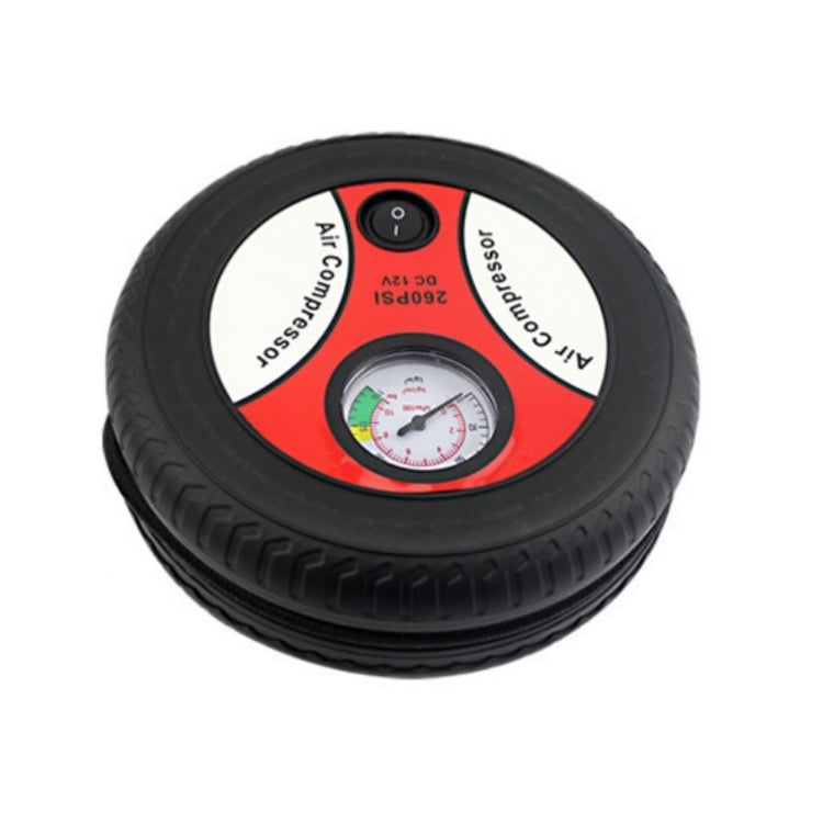 DC12V 12A Car Portable Air Pump Electric Car Tire Pump, Specification：, 16-cylinder Small Motor, 19-cylinder Large Motor, 25-cylinder Tire Inflatable Pump