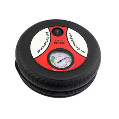 DC12V 12A Car Portable Air Pump Electric Car Tire Pump, Specification：, 16-cylinder Small Motor, 19-cylinder Large Motor, 25-cylinder Tire Inflatable Pump