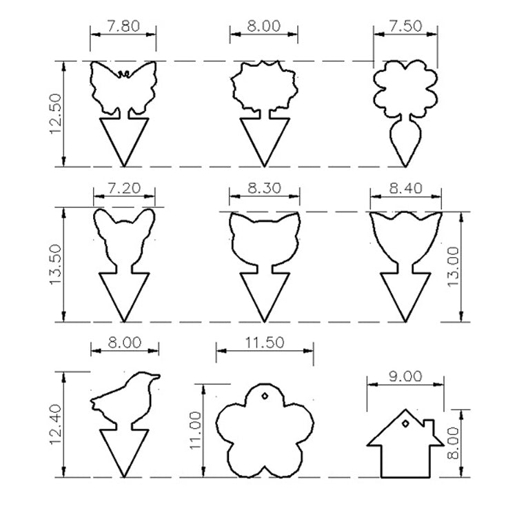 10 pièges à insectes collants jaunes double face, pièges à insectes physiques hétérogènes, livraison de style aléatoire, 50 pièges double face