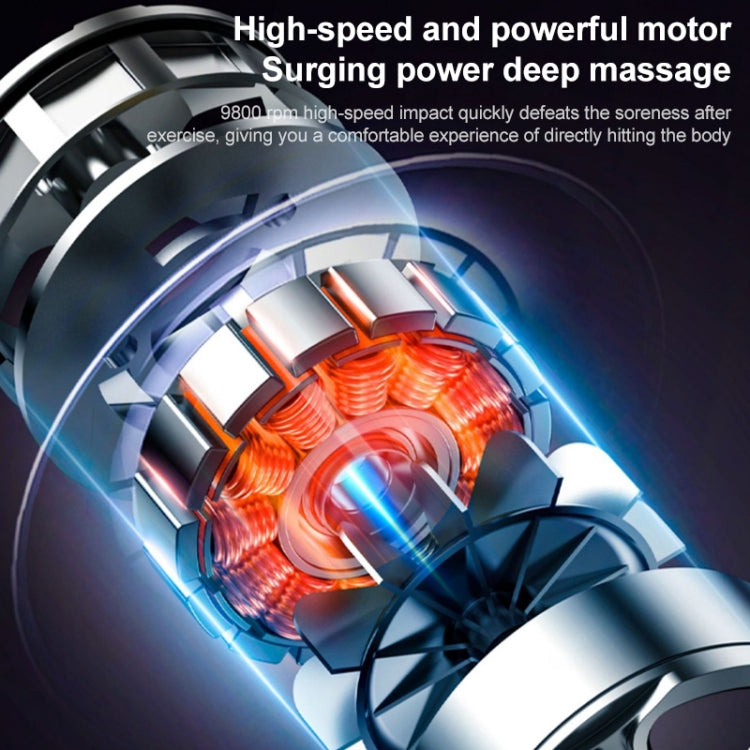 Muscles Relax Massager Fitness Equipment Fascia Gun, Professional Model (Black), Storage Model (Black), Flagship Model (6 Gears Gray), Flagship Upgrade (6 Gears Gray)