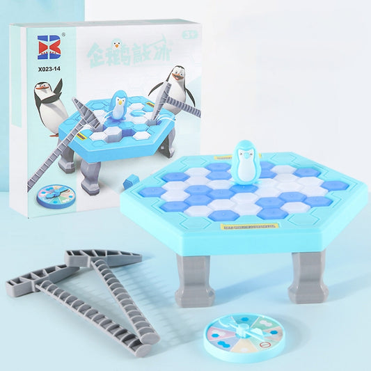 Jouet brise-glace de sauvetage Penguin, Jouets éducatifs interactifs parent-enfant pour bureau, Style : Moyen, Grand, Très grand