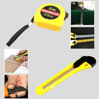 Boîte à outils multifonction 9 en 1 pour la maison, ensemble d'outils combinés 9 en 1