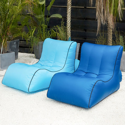 Canapé gonflable pliable et portable BB1803, fauteuil gonflable simple d'extérieur, 70 x 60 x 55cm, 90 x 70 x 65cm, 100 x 80 x 70cm