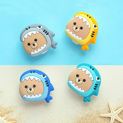 QW0006 Clip anti-moustiques en huile essentielle de plante de dessin animé Été Étudiant Enfants Extérieur Clip à cheveux anti-moustiques Coiffe Couleur Aléatoire, 4 pinces à cheveux Coiffes