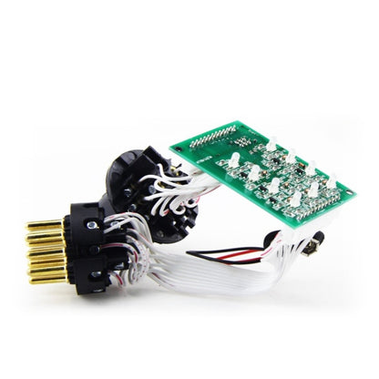 VS1130E-T 12V 13 Core Resistance Tester Trailer Plug Socket Connector Detector EU Plug, VS1130E-T 13 Pin