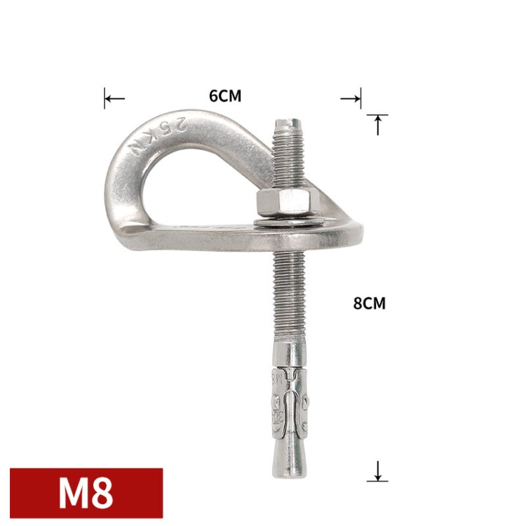 Clous d'expansion XINDA Rock Bullet pour tablette suspendue en acier inoxydable, clou d'escalade M8, clou d'escalade M10