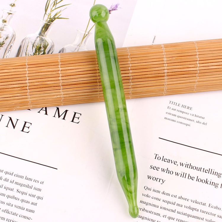 Resin Scraping Sheet Massage Facial Tendon Stick Beauty Salon Shave Board Acupuncture Pen, Color Classification: Amber Ingot Board, Amber Ingot Board, Amber Relaxing Stick, Amber Point Stick, Amber Meridiary Comb, Amber Triangle, Resin Yellow Ingot Boa...