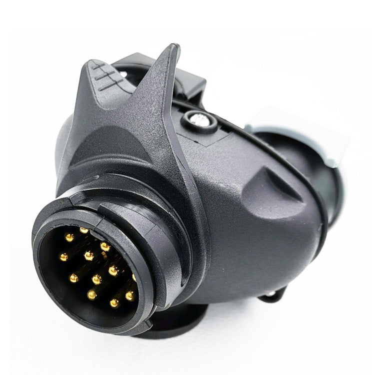 VS170E-D Trailer Plug Socket Adapter 13P Transfer Double 7P  Connector EU Plug, VS170E-D