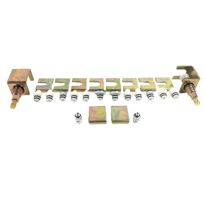 Kit de détection de fuites de climatisation automobile 26 en 1, outil de fuite à bouchon en alliage d'aluminium, outil de fuite 26 en 1