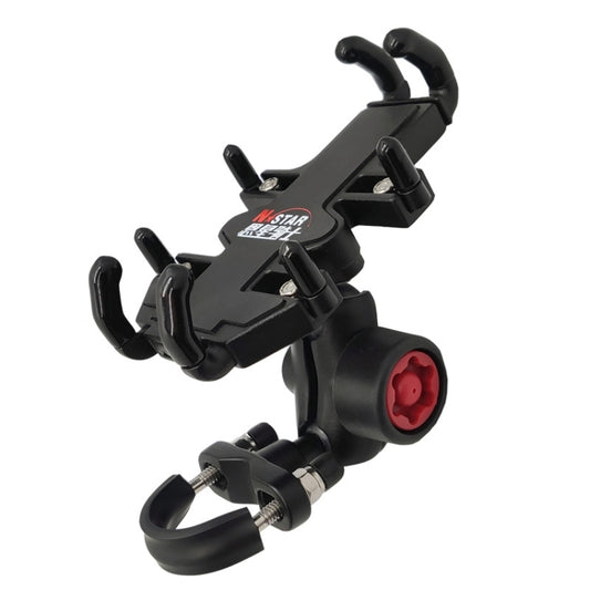 N-STAR NJN002 Support universel antivol pour téléphone portable en alliage d'aluminium pour moto, NJN002 (Installation en T avec rotule)