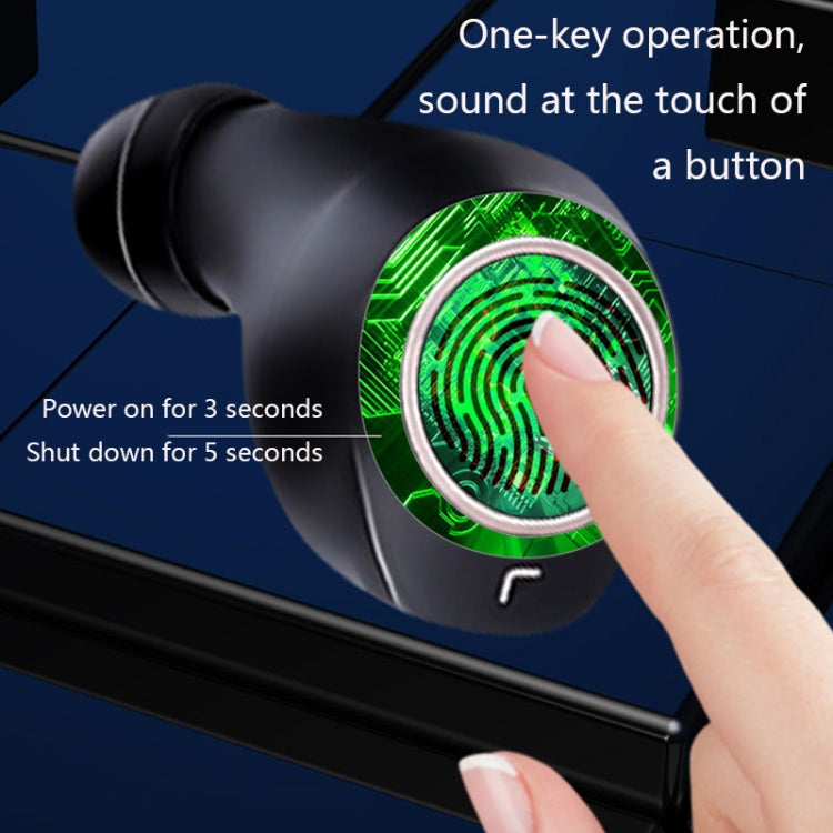 GM-305 Binaural Magnetic Rechargeable Hearing Aid Wireless Bluetooth Elderly Voice Amplifier, GM-305 (Black), GM-305 (White)