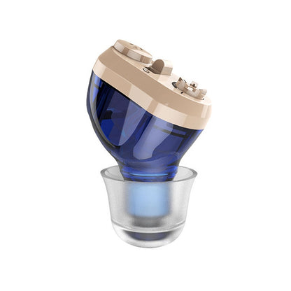 Old Man Hearing Aid Sound Amplifier Sound Collector, Blue, Red