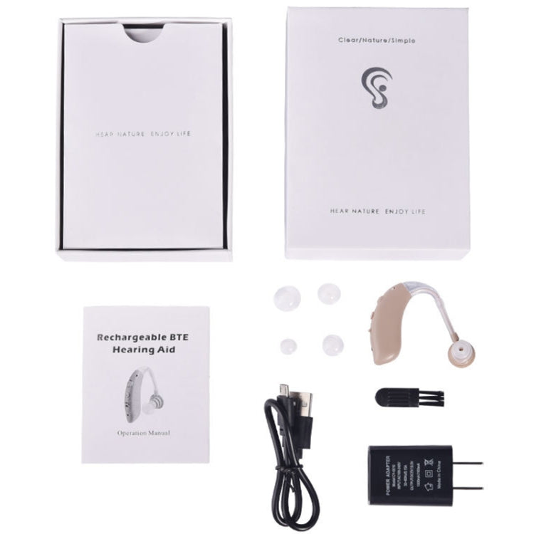 G25 Bluetooth Hearing Aid Elderly Sound Amplifier Sound Collector, EU Plug, US Plug