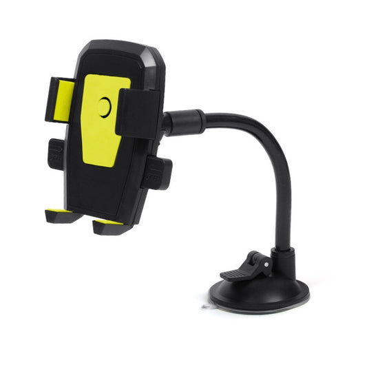 Support de Téléphone pour Voiture avec Blocage Automatique pour Pare-Brise, Rouge, Jaune, Bleu, Noir