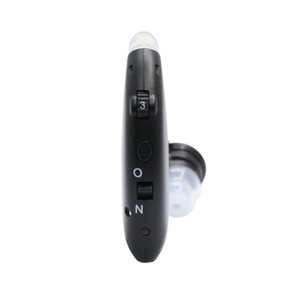GM-105 Elderly Hearing Aid Sound Amplifier Intelligent Noise Reduction Sound Collector, US Plug(Black), EU Plug(Black)