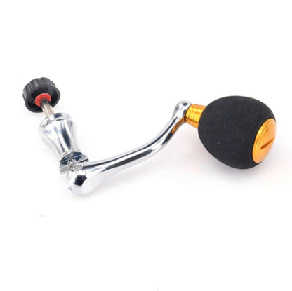 DEUKIO All-Metal EVA Rocker Fishing Reel Rocker Aluminum Alloy Knob For Fish Reel Tackle Accessory, Medium (Golden), Medium(Red), Large (Red), Large (Gun Color)