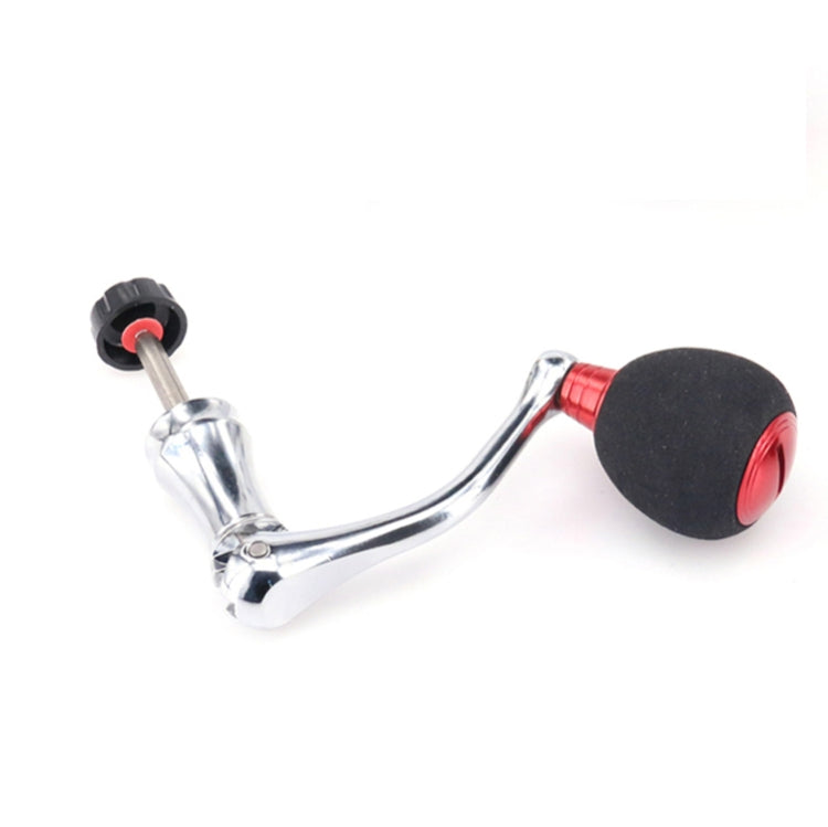 DEUKIO All-Metal EVA Rocker Fishing Reel Rocker Aluminum Alloy Knob For Fish Reel Tackle Accessory, Medium (Golden), Medium(Red), Large (Red), Large (Gun Color)