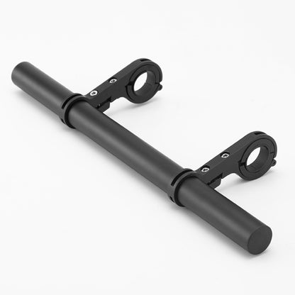 BG-798 30cm Bicycle Extension Bracket Double Rod Aluminum Flashlight Stopwatch Headlight Expansion Bracket, BG-798
