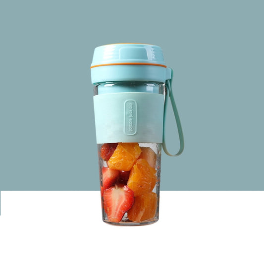 Mini presse-agrumes FS1300, machine de cuisson portable pour la maison, tasse à jus pour étudiant, presse-agrumes, double lame fleur de cerisier, quatre lames bleu gemme, quatre lames fleur de cerisier