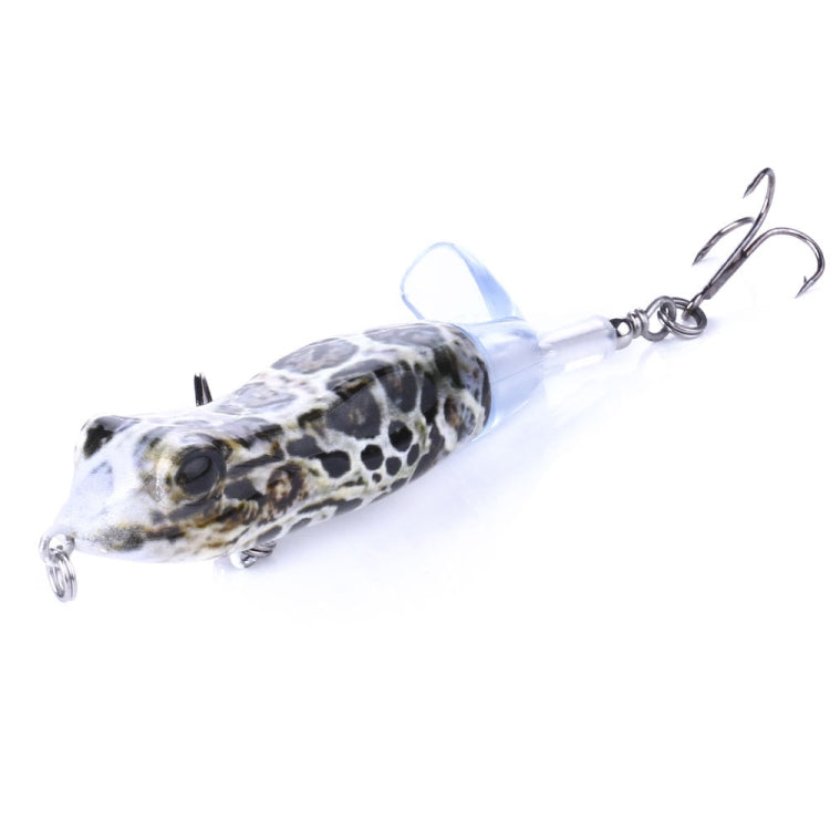 HENGJIA PE021 9.5cm/11g Grenouille Eau Tartre Bois Appât Route Sous-hélice Appât Poisson, 1, 2, 3, 4, 5