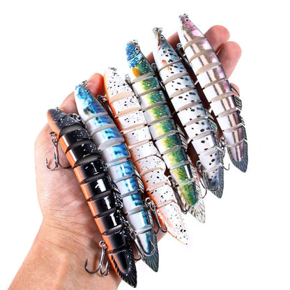 HENGJIA Multi-Segment Fish Bait Fake Fish Bait Luya Loach Bait, 1 14cm 21.4g, 2 14cm 21.4g, 3 14cm 21.4g, 4 14cm 21.4g, 5 14cm 21.4g, 6 14cm 21.4g, 7 14cm 21.4g, 8 14cm 21.4g, 9 14cm 21.4g, 10 14cm 21.4g, 11 14cm 21.4g, 12 14cm 21.4g, 13 14cm 21.4g    ...