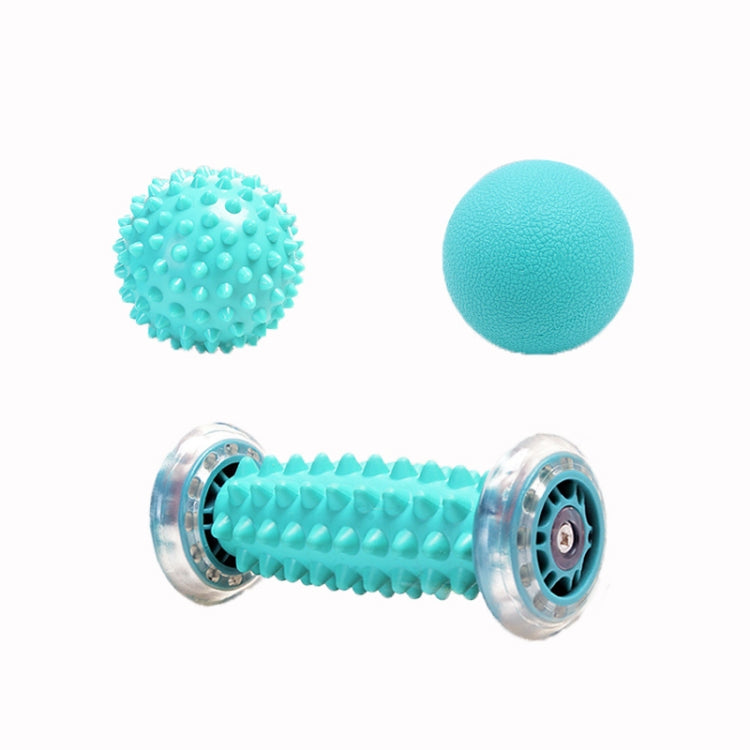 Massage Ball Plantar Fascia Ball Muscle Relaxation Fitness Ball Hand Holding Ball,Style:, Set 1, Foot Massage Wheel, Set 2, Yellow Foot Bottom + Tattoo 7cm 2