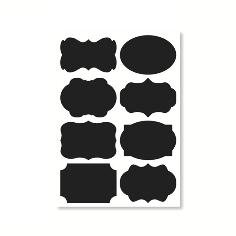 50 Sets Erasable Waterproof Removable Bottle Can PVC Blackboard Sticker, 2PCS/Set 190x225mm, 8PCS/Set  190x245mm, 8PCS/Set 110x156mm, 8PCS/Set  140x182mm, 8PCS/Set 190x225mm, 10PCS/Set 130x220mm, 10PCS/Set  140x220mm, 10PCS/Set 120x187mm               ...