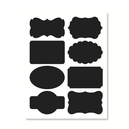 50 Sets Erasable Waterproof Removable Bottle Can PVC Blackboard Sticker, 2PCS/Set 190x225mm, 8PCS/Set  190x245mm, 8PCS/Set 110x156mm, 8PCS/Set  140x182mm, 8PCS/Set 190x225mm, 10PCS/Set 130x220mm, 10PCS/Set  140x220mm, 10PCS/Set 120x187mm               ...