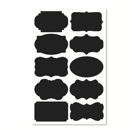50 Sets Erasable Waterproof Removable Bottle Can PVC Blackboard Sticker, 2PCS/Set 190x225mm, 8PCS/Set  190x245mm, 8PCS/Set 110x156mm, 8PCS/Set  140x182mm, 8PCS/Set 190x225mm, 10PCS/Set 130x220mm, 10PCS/Set  140x220mm, 10PCS/Set 120x187mm               ...