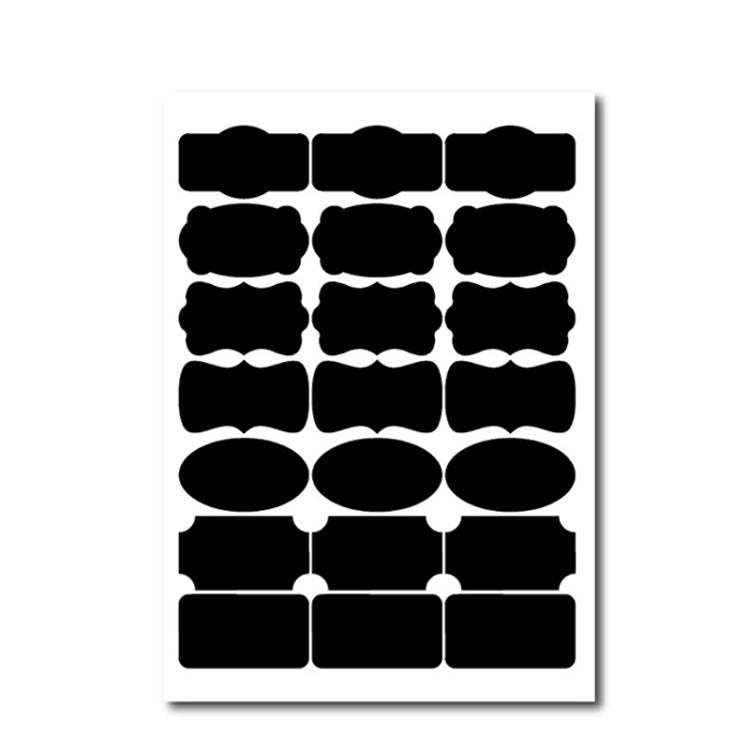 50 Sets Erasable Waterproof Removable Bottle Can PVC Blackboard Sticker, 2PCS/Set 190x225mm, 8PCS/Set  190x245mm, 8PCS/Set 110x156mm, 8PCS/Set  140x182mm, 8PCS/Set 190x225mm, 10PCS/Set 130x220mm, 10PCS/Set  140x220mm, 10PCS/Set 120x187mm               ...