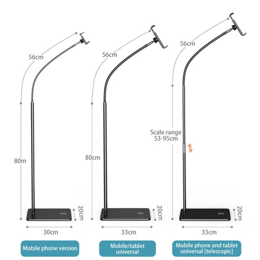 SSKY L6 Bedside Sofa Live Landing Phone Tablet Computer Bracket, Style:, L6 Base Heavy Version (White), L6 Base Heavy Version (Black), L6 Base Heavy Telescopic Version (Black), L6 Experience Version (White), L6 Experience Version (Black)���������������...