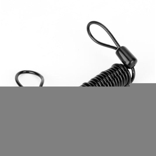 5 PCS Bicycle Portable Reminder Rope Motorcycle Helmet Anti-Theft Spring Rope Travel Wire Rope