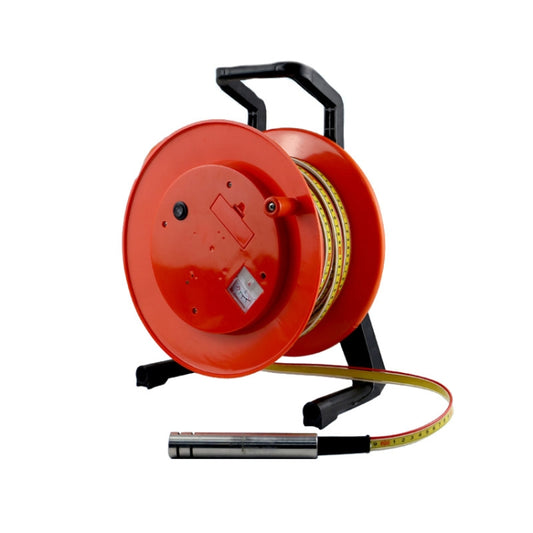 Steel Ruler Water Level Gauge Downhole Water Level Measuring Instrument Layered Settlement Instrument, 10 Meters, 20 Meters, 30 Meters, 50 Meters, 100 Meters
